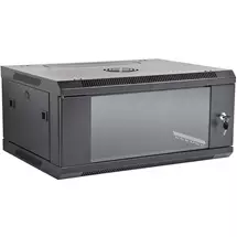 Adastra 953.509UK rack cabinet 9U Wall mounted rack Black