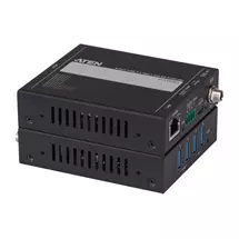 ATEN UCE33100 network extender Network transmitter & receiver Black