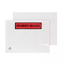 Blake Purely Packaging A4 328x245mm Printed Document Enclosed Wallet