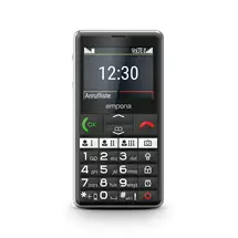 Emporia | Emporia emporiaPURE-LTE 5.87 cm (2.31") 107 g Black Senior phone