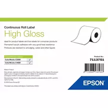 Epson High Gloss Label - Continuous Roll: 102mm x 33m