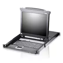 ATEN CL5708N-ATA-EE KVM switch Rack mounting Black