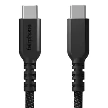 Fairphone ACCABL-2CC-WW1 USB cable USB 2.0 1 m USB C Black