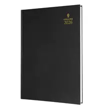 Collins 35 Desk Diary A5 Week to View 2026 Black 35.99-26 - 823309