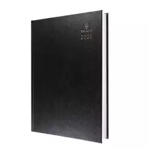 Collins 47 Desk Diary A4 2 Page Per Day 2026 Black 47.99-26 - 822171