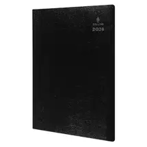 Collins Leadership Desk Diary A4 Week to View Appointments 2026 Black