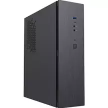 CiT S8i SFF MicroATX PC Case  8.3L Compact Desktop Chassis, Brushed