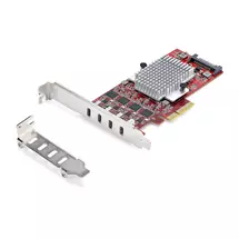 StarTech.com 4Port USB TypeC PCIe Card, USB 3.2 10Gbps, USBC PCI