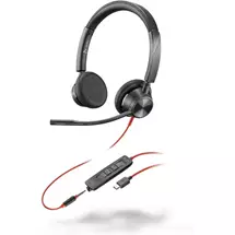 Poly Blackwire 3325 Stereo Microsoft Teams Certified USBC Headset