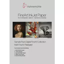 Hahnemühle Sample Pack Matt FineArt Textured Art paper 10 sheets