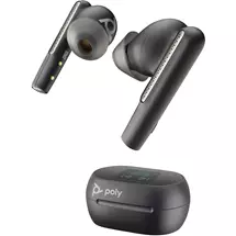 Poly Voyager Free 60+ UC M Carbon Black Earbuds +BT700 USBC Adapter