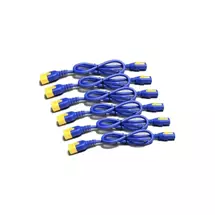 APC AP8702S-WWX590 power cable Blue 0.61 m C13 coupler C14 coupler