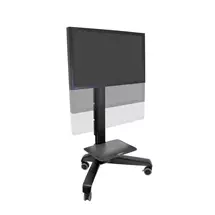 Ergotron NeoFlex Mobile MediaCenter VHD Black Flat panel Multimedia
