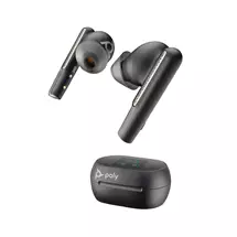 Poly | Poly Voyager Free 60+ UC Carbon Black Earbuds +BT700 USBC Adapter