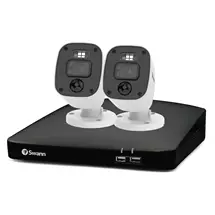 Swann Home 2 Camera 4 Channel 1080p Full HD DVR 64GB SD Card Security