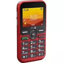 Doro Leva L10 6.1 cm (2.4") 118.9 g Red Senior phone