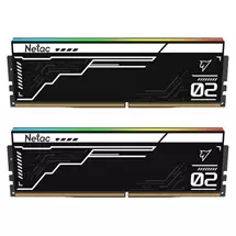 NETAC Memory | Netac Shadow II RGB Black 32GB Kit (2 x 16GB), DDR5, 5600MHz, CL40,