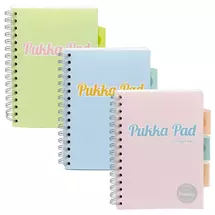 Pukka Pad A5 Wirebound Polypropylene Cover Project Book Ruled 200