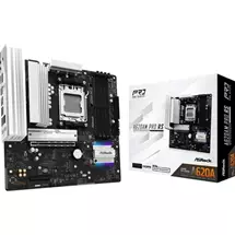ASRock A620AM PRO RS AMD Socket AM5 Motherboard, 4 x DDR5 DIMM Slots,