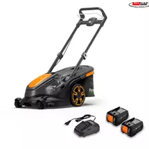 Flymo 36V UltraMow Duo 460 KIT 4.0 Walk behind lawn mower Battery Dark