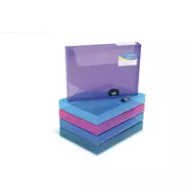 Rapesco Box File, 40mm. Product colour: Blue, Green, Red, Violet,