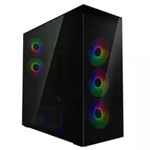 Tempered Glass PC Case | ARCTIC Xtender (Black) Premium E-ATX PC Case | In Stock
