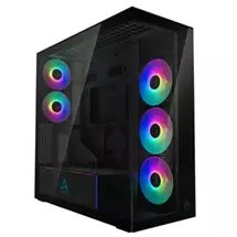 ARCTIC Xtender VG (Mirror Black) Premium EATX PC Case with Vertical