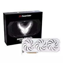 White Graphics Cards | PowerColor Red Devil Radeon RX 9070 XT Spectral White AMD 16 GB GDDR6