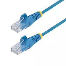 Startech | StarTech.com 10m Blue Slim CAT6 Ethernet Cable, Snagless, 100W PoE,