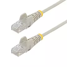 StarTech.com 7m Gray Slim CAT6 Ethernet Cable, Snagless, 100W PoE,