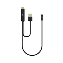 Espresso Displays EC0011. Cable length: 1 m, Connector 1: HDMI + USB