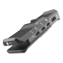 Interface Hubs | Kondor Blue KB-USBC-AHUB interface hub USB Type-C 10000 Mbit/s Grey