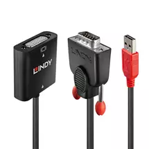 Video Cable | Lindy VGA to DVI-D Converter | In Stock | Quzo UK
