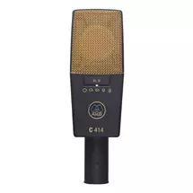 AKG C414 XLII Dark Grey, Gold Studio microphone | Quzo UK