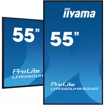 iiyama 55" 4K UHD professional digital signage display with advanced