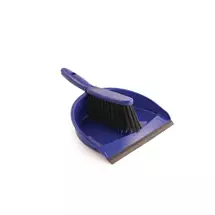ValueX Dustpan & Soft Brush Set Blue 0906035 | In Stock