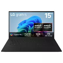 Student Laptops | LG Gram 15Z80TG 15.6" Hybrid AI Copilot+PC Laptop  AMD Ryzen 7 AI 350,