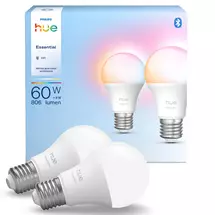 Smart Lighting | Philips Hue Essential WCA 806 A60 E27 2P EU | In Stock