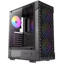 Antec VX320 ARGB  MidTower Gaming PC Case  PreInstalled 4 x 120mm ARGB