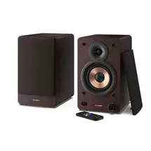 Sharp BOOKSHELF SPEAKERS 2-way Brown Wired & Wireless 60 W