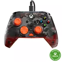 Turtle Beach Rematch Core Orange and Ghost Black Camo Wired Gaming
