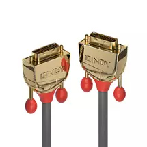 Lindy 2m DVI-D Dual Link Cable, Gold Line | In Stock
