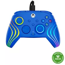 Turtle Beach Afterglow Wave Blue Wired RGB Gaming Controller with