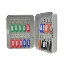 ValueX Key Cabinet 20 Hook Key Lock Steel Grey - KC20GY