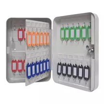 ValueX Key Cabinet 48 Hook Key Lock Steel Grey - KC48GY