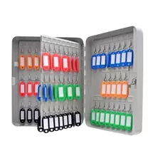 ValueX Key Cabinet 93 Hook Key Lock Steel Grey - KC93GY