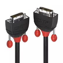 Lindy 3m DVI-D Single Link Cable, Black Line | In Stock