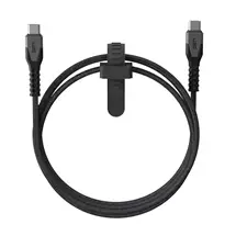 Urban Armor Gear Kevlar Core USBC to USBC Power Cable. Cable length: