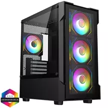 RGB Gaming Build  AMD Ryzen 5 5500 6 Core 12 Thread, 3.60GHz (4.20GHz