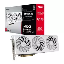 ASUS Prime -RX9070XT-O16G-WHITE AMD Radeon RX 9070 XT 16 GB GDDR6